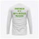 Men's Long Sleeve  Round Collar Recycled T-Shirt 
