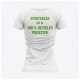 Woman Short Sleeve V-Neck Recycled T-Shirt 